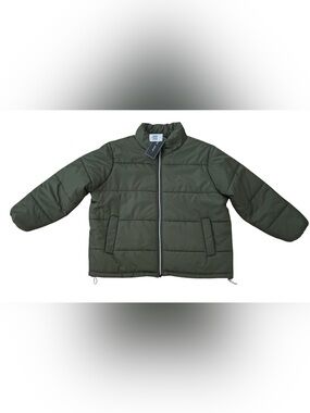 Me Jane Women’s Olive Green Puffer Jacket Size 2X-NWT